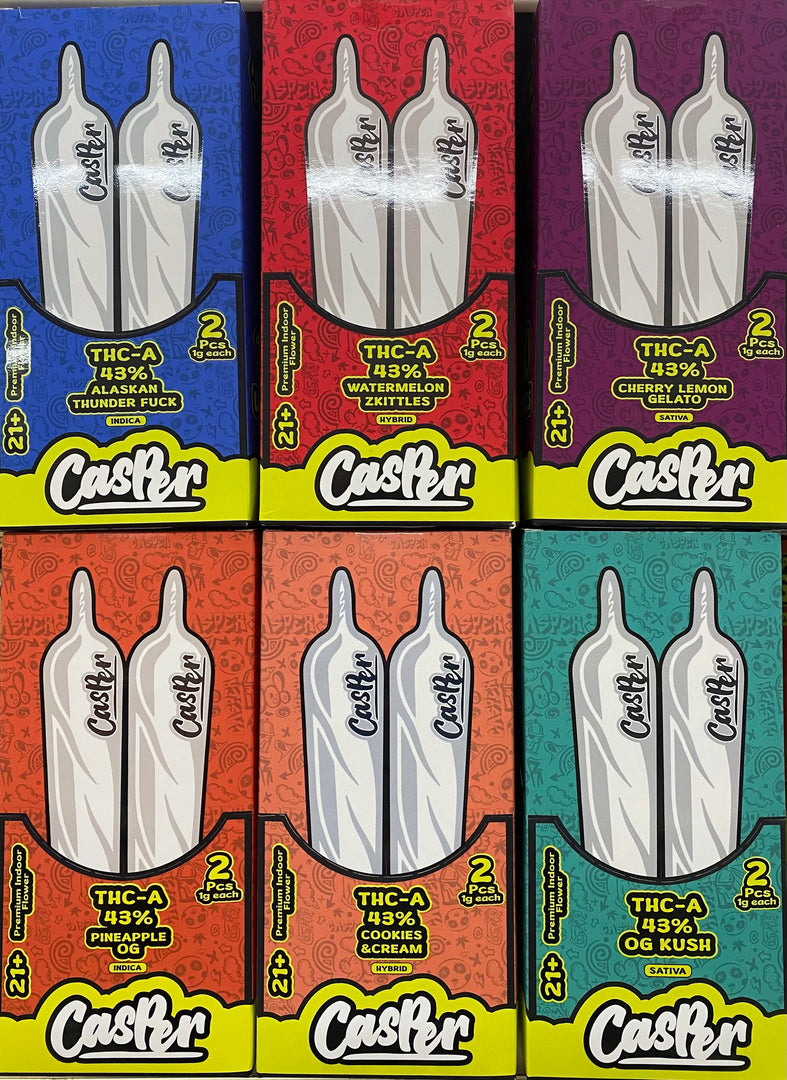 CASPER 1GM PREROLL 2PK-10CT| 1BOX