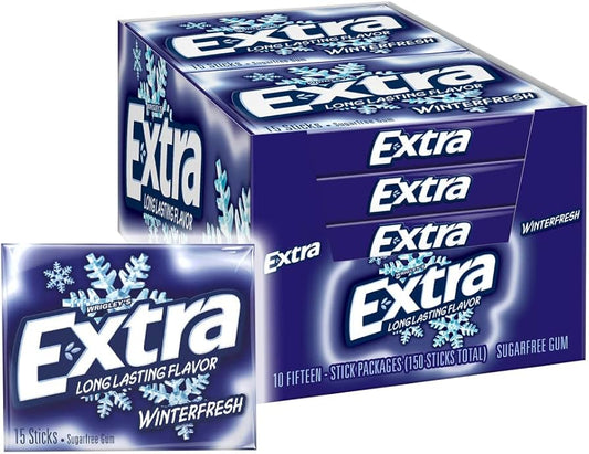 EXTRA WINTERFRESH  10CT/15TICKS