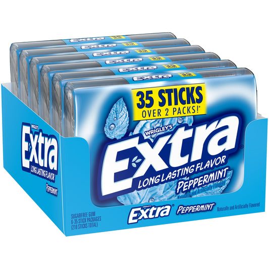 EXTRA MEGA PEPPERMINT 6CT| 35STICKS