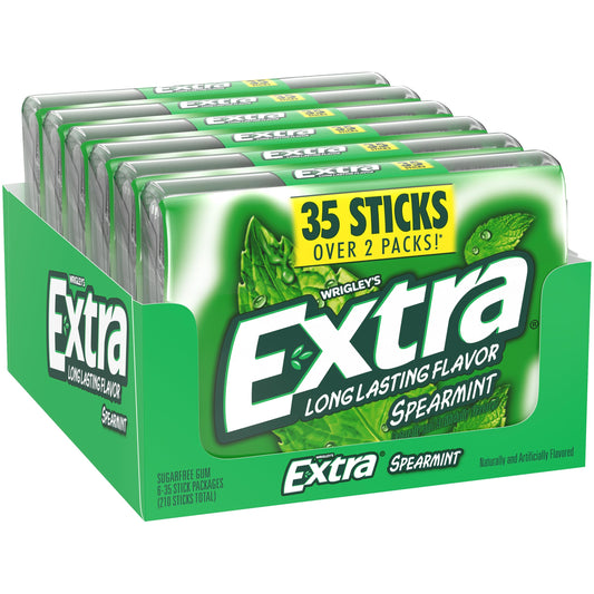 EXTRA MEGA SPEARMINT 6CT| 35STICKS
