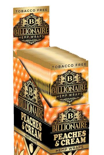 Billionaire Hemp Wraps -(25 Count) | 1 Box