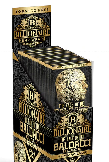 Billionaire Hemp Wraps -(25 Count) | 1 Box