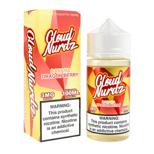 Cloud Nurdz-(Flavors) & (Strengths)  | 100ML | 1ct