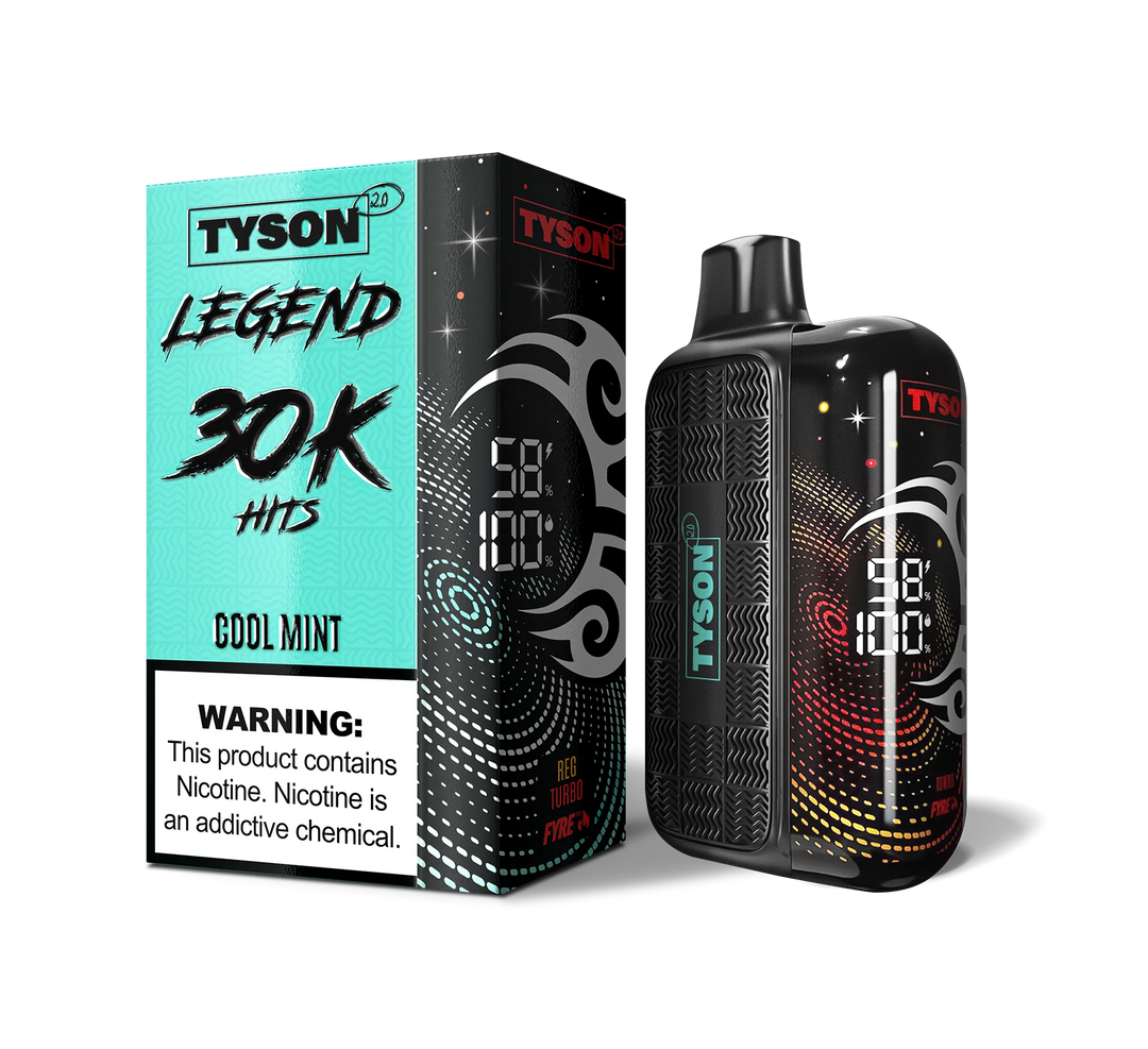 Tyson 2.0 Legend Disposable Vape- 30K Puff - 5ct | 1 Box