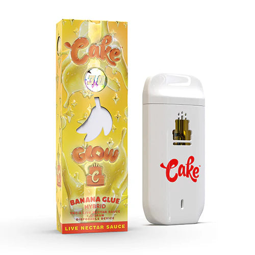 Cake Glow 3.0 THC-A Disposable Vape -3g- 5ct | 1 Box