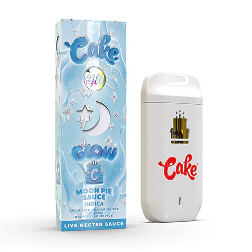 Cake Glow 3.0 THC-A Disposable Vape -3g- 5ct | 1 Box