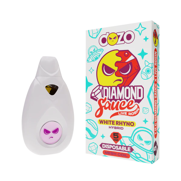 Dozo - 5g Diamond Sauce Live Rosin Disposable- 5ct | 1 Box