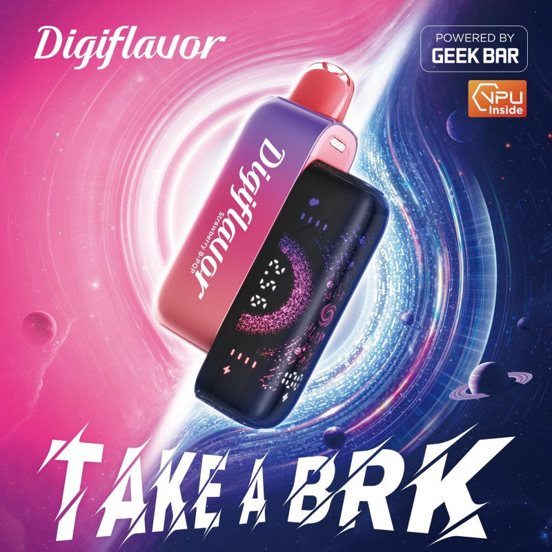 Digiflavor BRK Pod Powered by Geek Bar- 20K Puff - 5ct | 1 Box