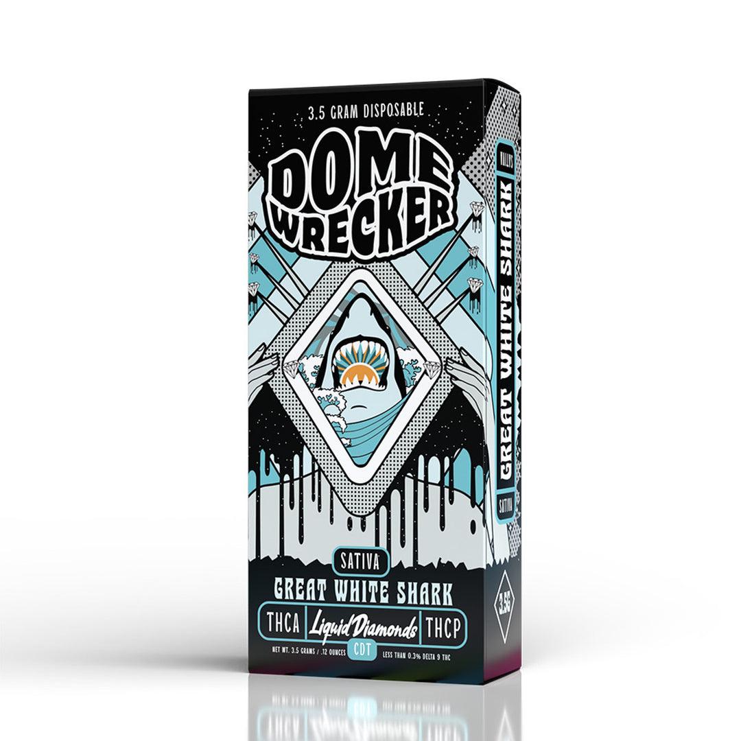 Dome Wrecker Liquid Diamonds Disposable 3.5G- 5ct | 1 Box