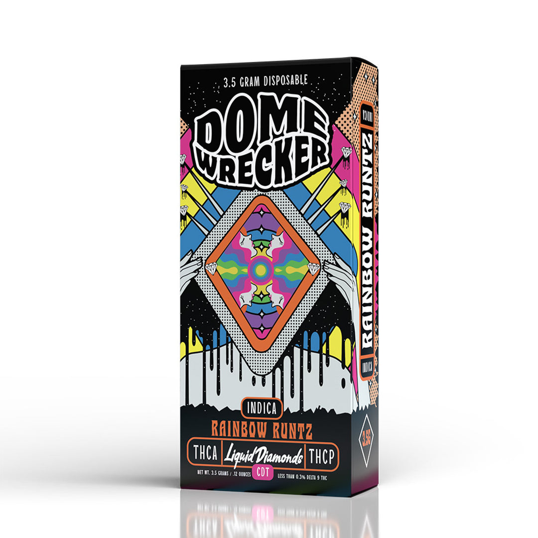 Dome Wrecker Liquid Diamonds Disposable 3.5G- 5ct | 1 Box