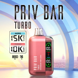 PRIV Bar Turbo by SMOK - 15,000 Puff Disposable Vape | 5ct | 1 Box