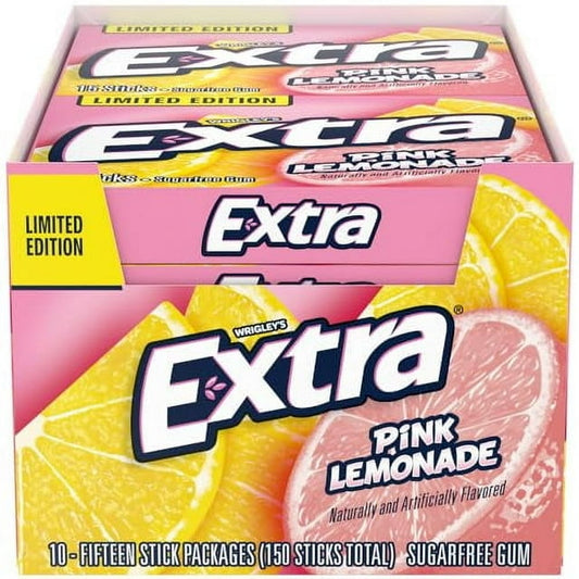 EXTRA PINK LEMONADE 10CT/15TICKS