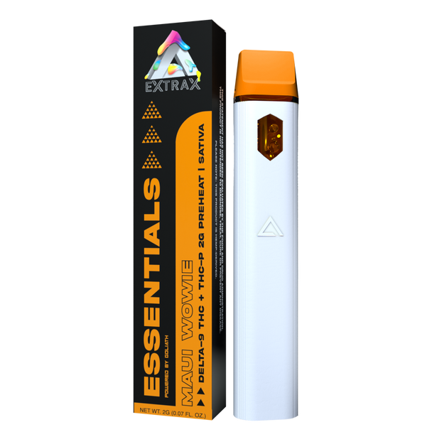 EXTRAX ESSENTIALS DELTA 9 THC +THC-P 2G PRE HEAT 10 PK