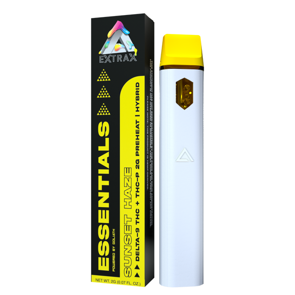 EXTRAX ESSENTIALS DELTA 9 THC +THC-P 2G PRE HEAT 10 PK