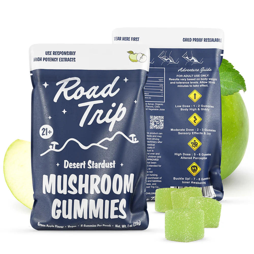 Road Trip-Mushroom Gummies-(8pcs)-1ct