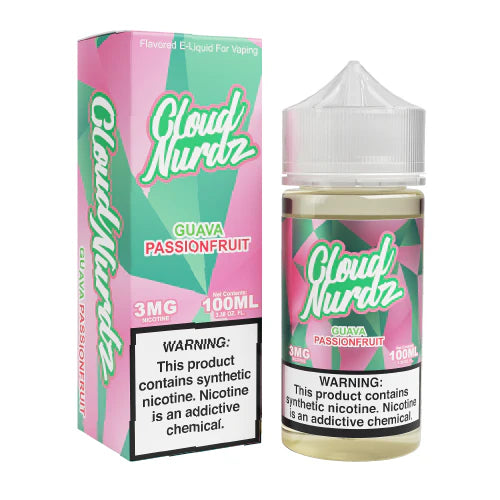 Cloud Nurdz-(Flavors) & (Strengths)  | 100ML | 1ct