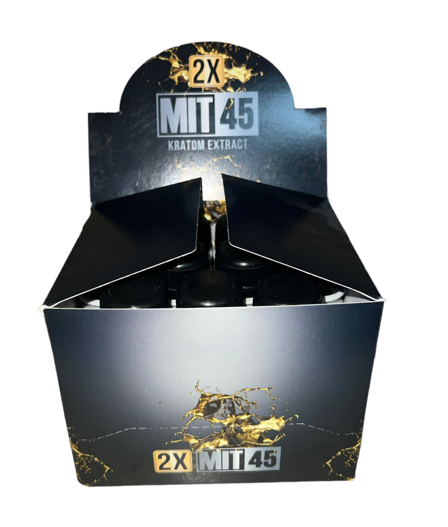 MIT 45 2X Mitragyna Speciosa Kratom Extract (2 oz, 12ct) | 1 Box