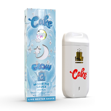 Cake Glow 3.0 THC-A Disposable Vape -3g- 5ct | 1 Box