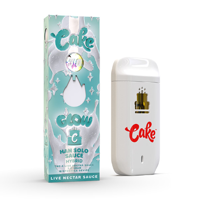 Cake Glow 3.0 THC-A Disposable Vape -3g- 5ct | 1 Box