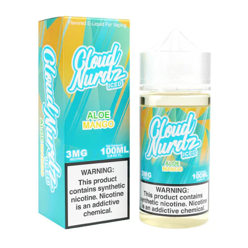 Cloud Nurdz-(Flavors) & (Strengths)  | 100ML | 1ct