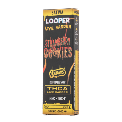 LOOPER LIVE BADDER THC-A 3G DISPOSABLE -5ct | 1 Box