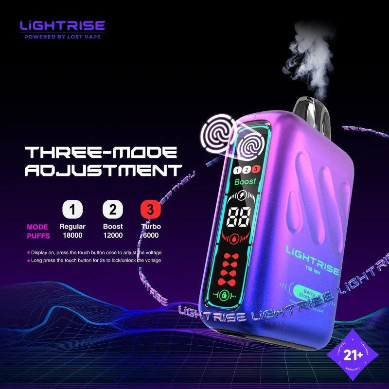 Lost Vape Lightrise Disposable - 5ct | 1 Box