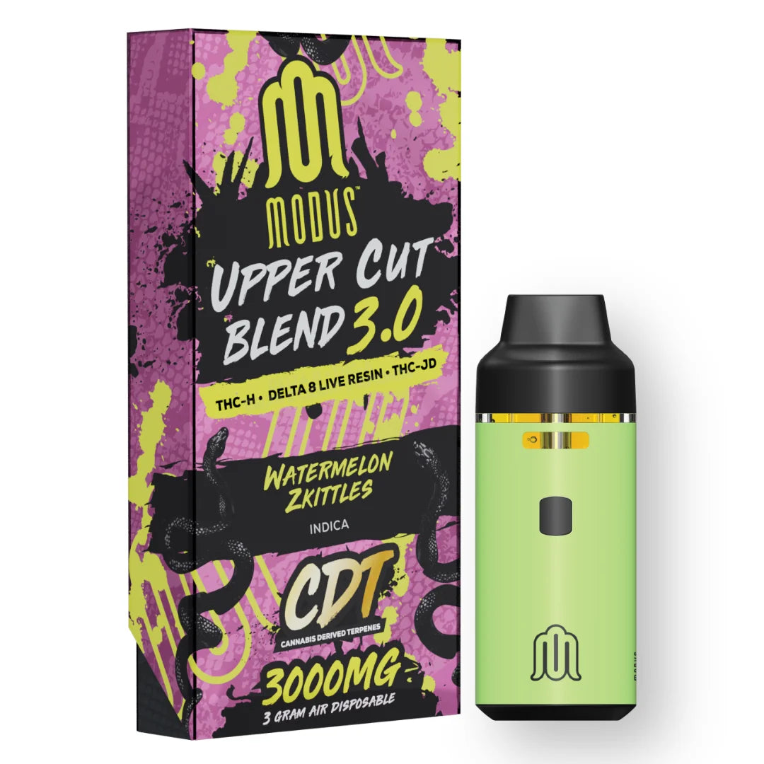 MODUS Upper Cut Blend 3.0 THC Vape Disposable -3000MG- 5ct | 1 Box