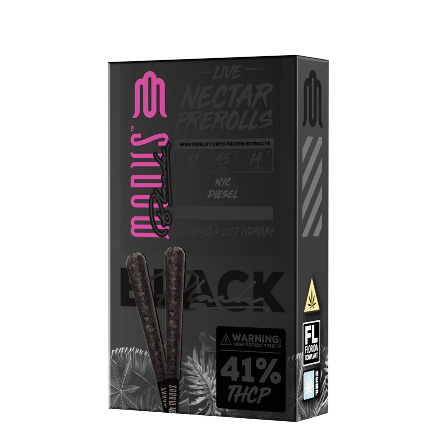 MODUS 1G BLACK PREROLL 5CT/2PK