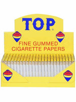 Load image into Gallery viewer, Top Fine Gummed Rolling Papers 24 Books 100 Leaves
