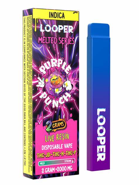 Looper-XL-Melted Series Live Resin Disposable 3G- 5ct | 1 Box