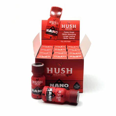 Hush Kratom Nano Extract Shot 10mL- 12 ct | 1 Box