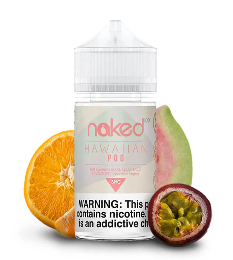 Naked 100-E-Juice(Flavors) - 12MG(Strength)  -1ct