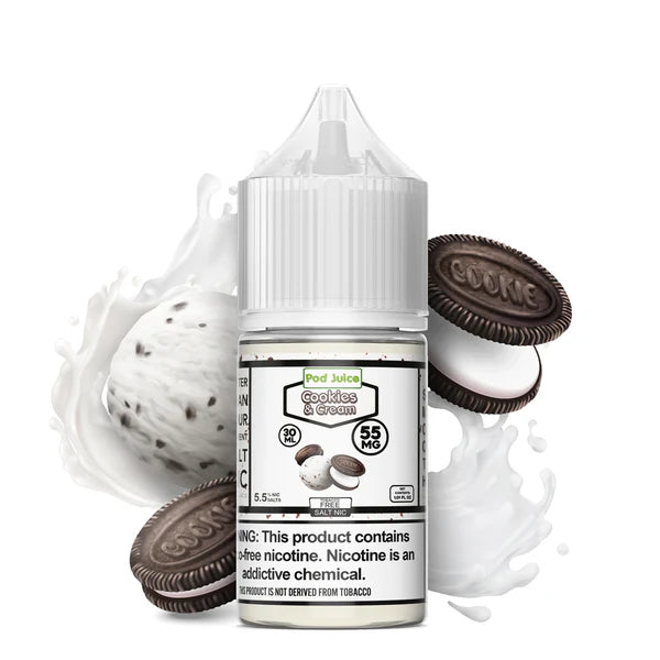 Pod Juice-Salt-E-Liquid(Flavors)- 35MG(Strength) | 30ML | 1ct