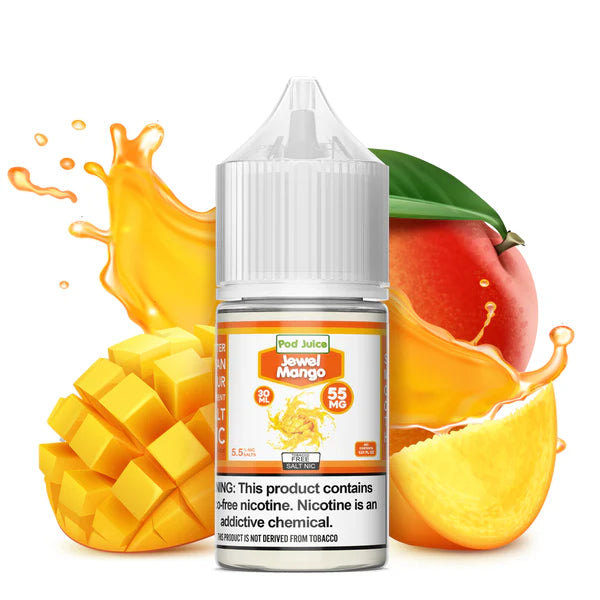 Pod Juice-Salt-E-Liquid(Flavors)- 35MG(Strength) | 30ML | 1ct