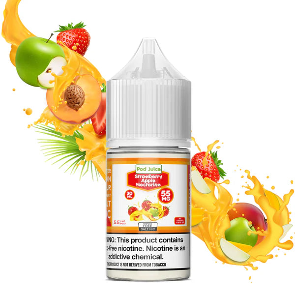 Pod Juice-Salt-E-Liquid(Flavors)- 35MG(Strength) | 30ML | 1ct