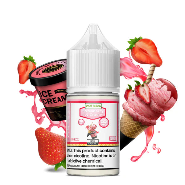 Pod Juice-Salt-E-Liquid(Flavors)- 35MG(Strength) | 30ML | 1ct