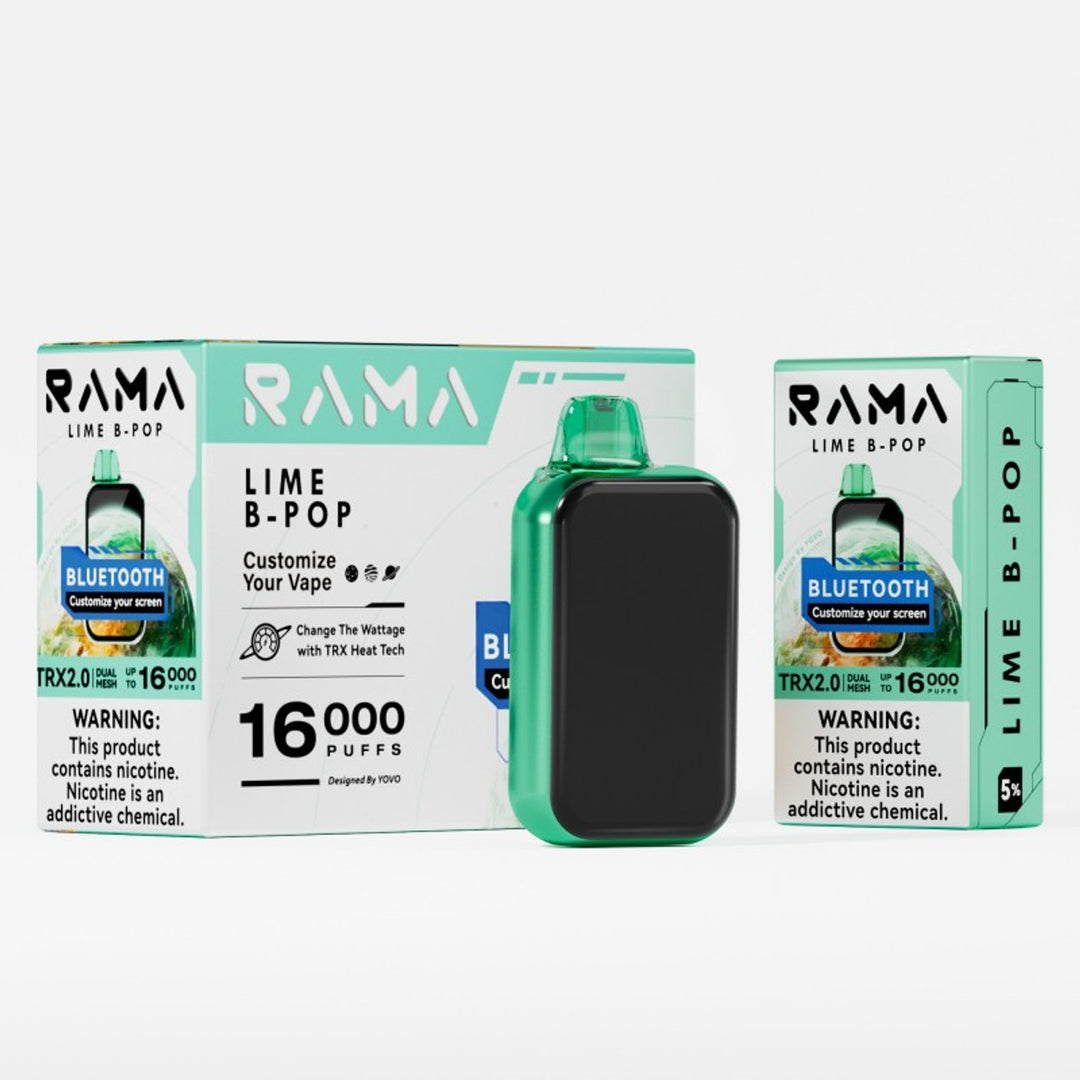 RAMA 16,000 Puff Disposable Vape - 5 Count | 1 Box