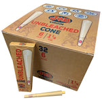 Load image into Gallery viewer, JOB Virgin Unbleached Pre-Rolled Cones (6 Pack, 32 CT) | 1 Box
