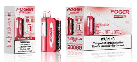 FOGER Switch Pro Kit – 30,000 Puffs Disposable Vape (5-Pack) | 1 Box