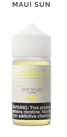 Naked 100-E-Juice(Flavors) - 0MG(Strength)  -1ct