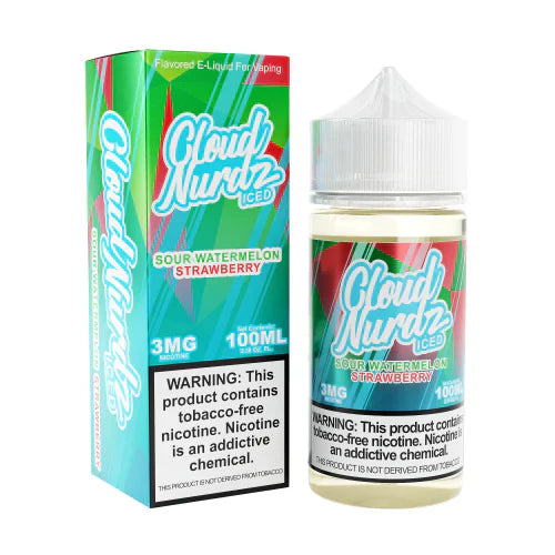 Cloud Nurdz-(Flavors) & (Strengths)  | 100ML | 1ct