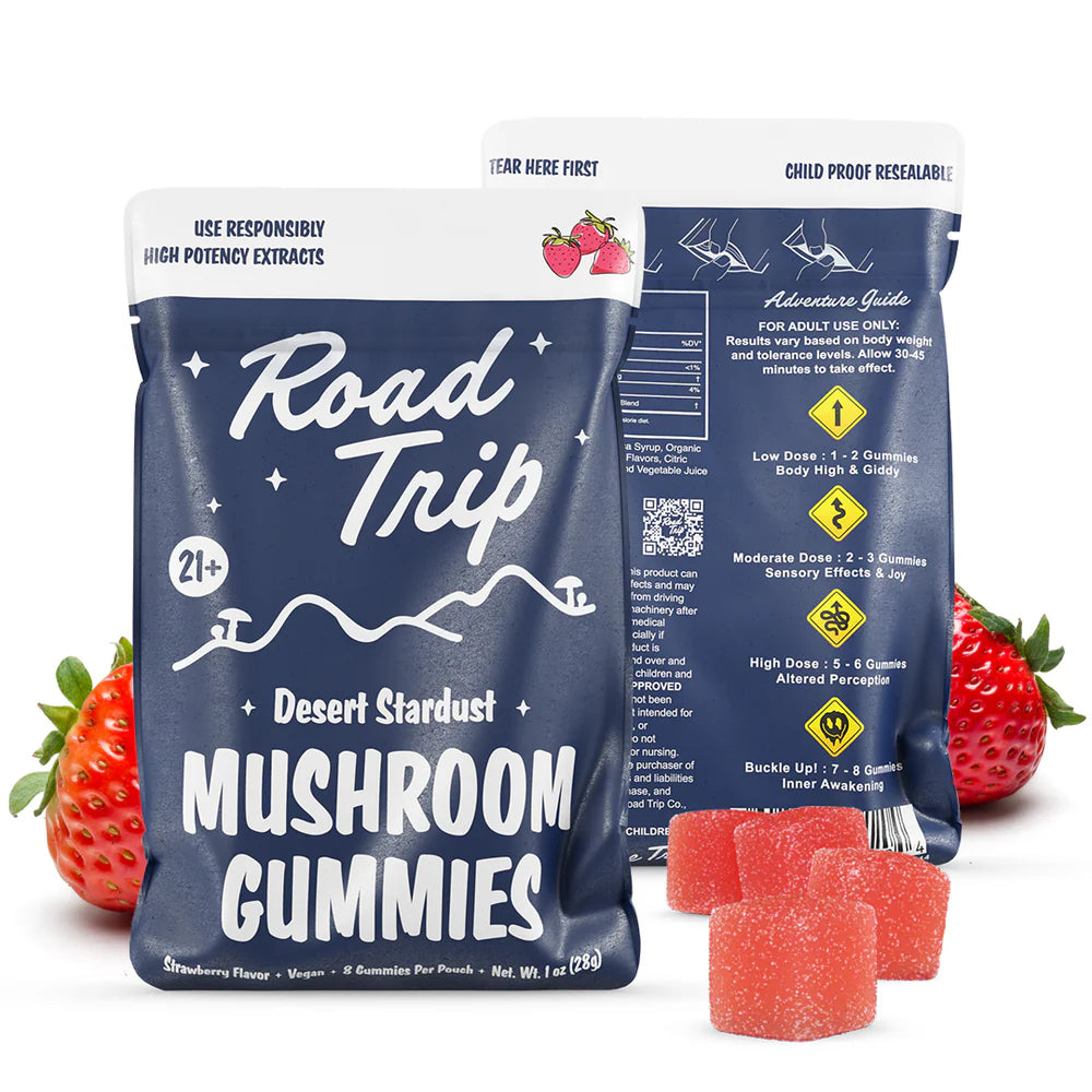 Road Trip-Mushroom Gummies-(8pcs)-1ct