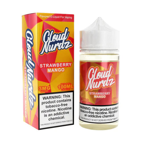 Cloud Nurdz-(Flavors) & (Strengths)  | 100ML | 1ct