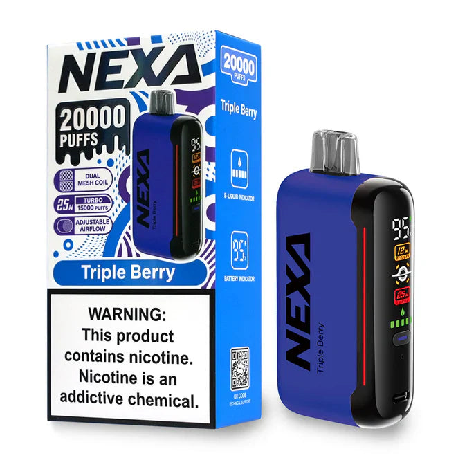 NEXA-20K Edition Disposable Vape - 20,000 Puffs 5ct | 1 Box