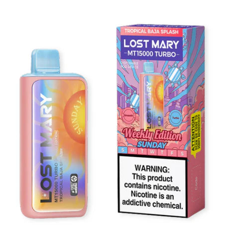 Lost Mary-MT15k Puff-Turbo- 5ct | 1 Box