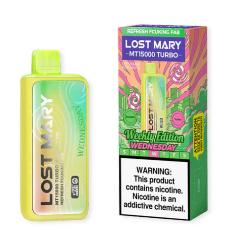 Lost Mary-MT15k Puff-Turbo- 5ct | 1 Box