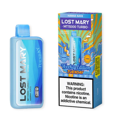 Lost Mary-MT15k Puff-Turbo- 5ct | 1 Box