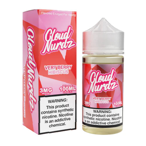 Cloud Nurdz-(Flavors) & (Strengths)  | 100ML | 1ct