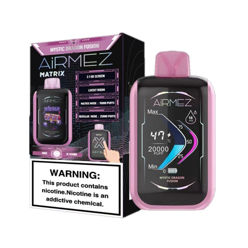 AIRMEZ MATRIX Disposable Vape- 25k Puff- 5ct | 1 Box