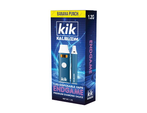 Kik Endgame 1.2G THC Disposable Vape by Kalibloom- 5ct | 1 Box